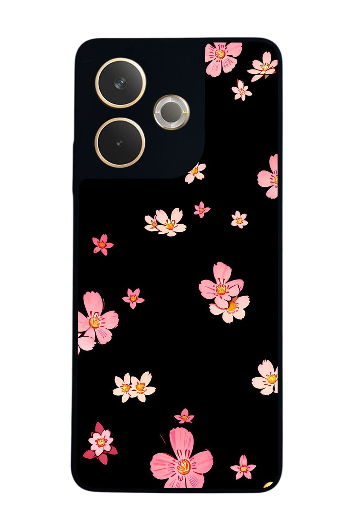 Oppo A5 Pro Uyumlu Floral Tasarımlı Glossy Premium Kılıf