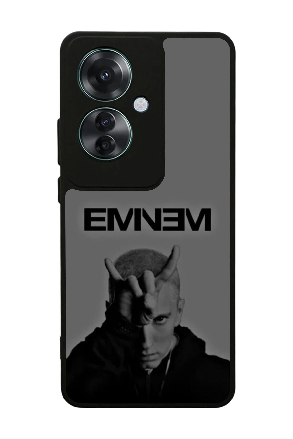 Oppo Reno 11F Uyumlu Eminem Tasarımlı Glossy Premium Kılıf