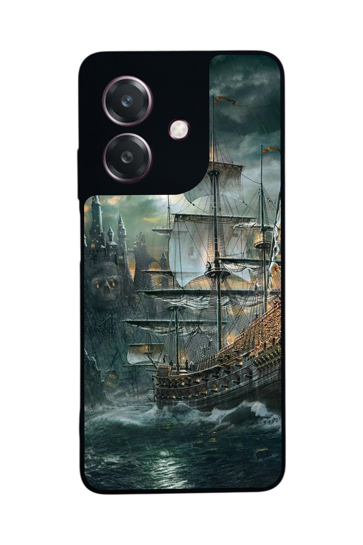 Oppo A3 5G Uyumlu Korsan Tasarımlı Glossy Premium Kılıf