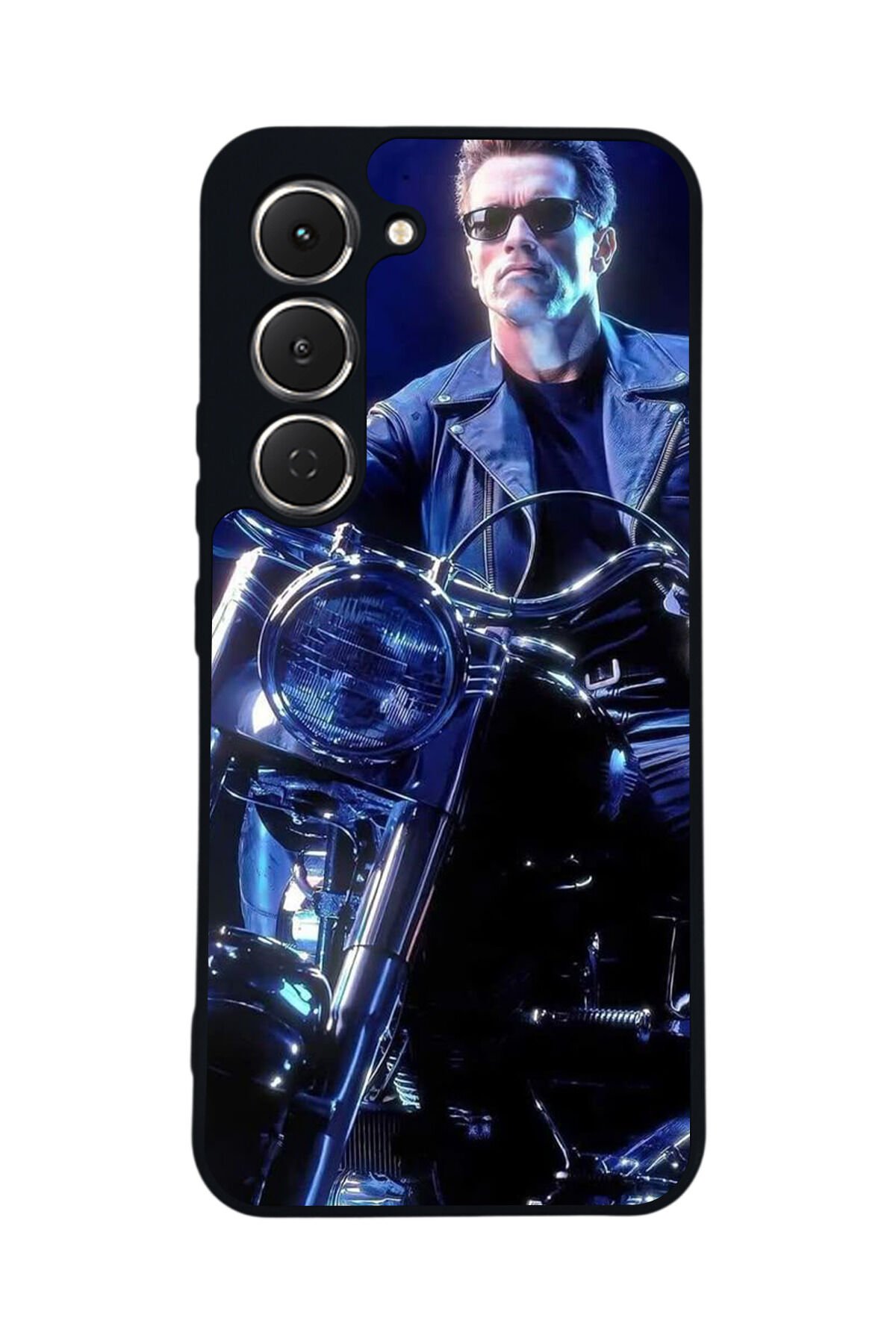 Tecno Spark 40 Pro Uyumlu Terminator Tasarımlı Glossy Premium Kılıf