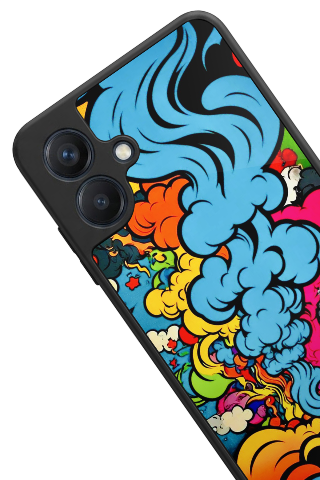 Samsung Galaxy A07 Uyumlu Abstract Tasarımlı Glossy Premium Kılıf