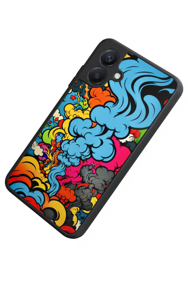 Samsung Galaxy A07 Uyumlu Abstract Tasarımlı Glossy Premium Kılıf