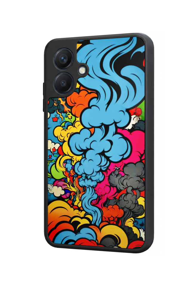 Samsung Galaxy A07 Uyumlu Abstract Tasarımlı Glossy Premium Kılıf