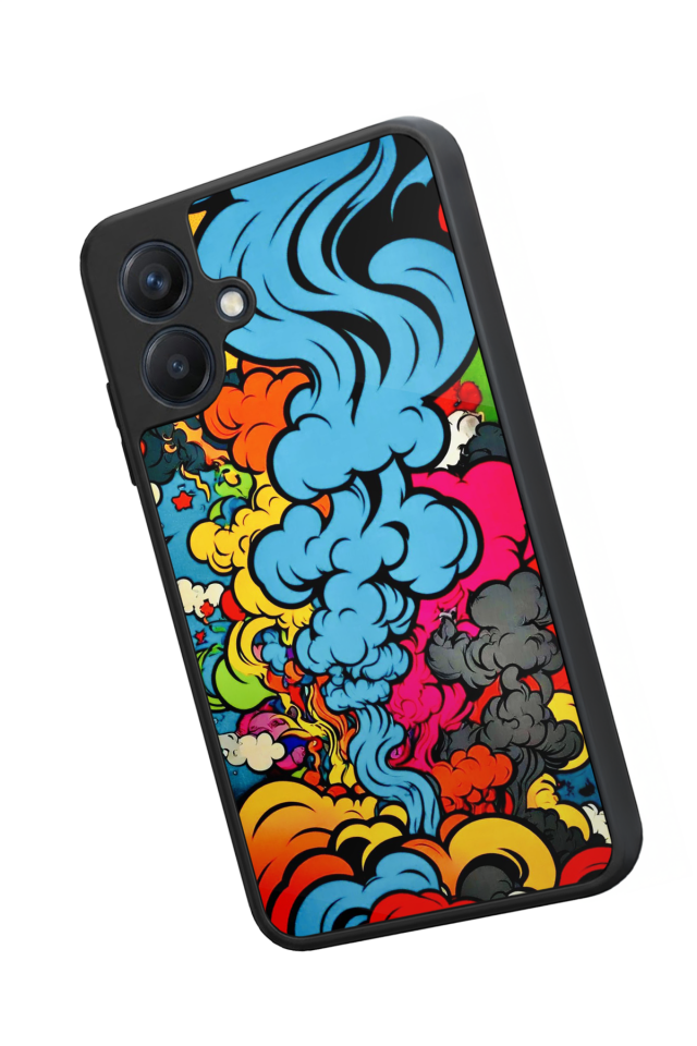 Samsung Galaxy A07 Uyumlu Abstract Tasarımlı Glossy Premium Kılıf