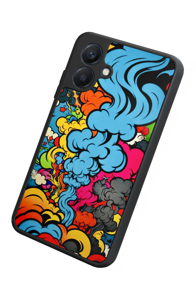 Samsung Galaxy A07 Uyumlu Abstract Tasarımlı Glossy Premium Kılıf