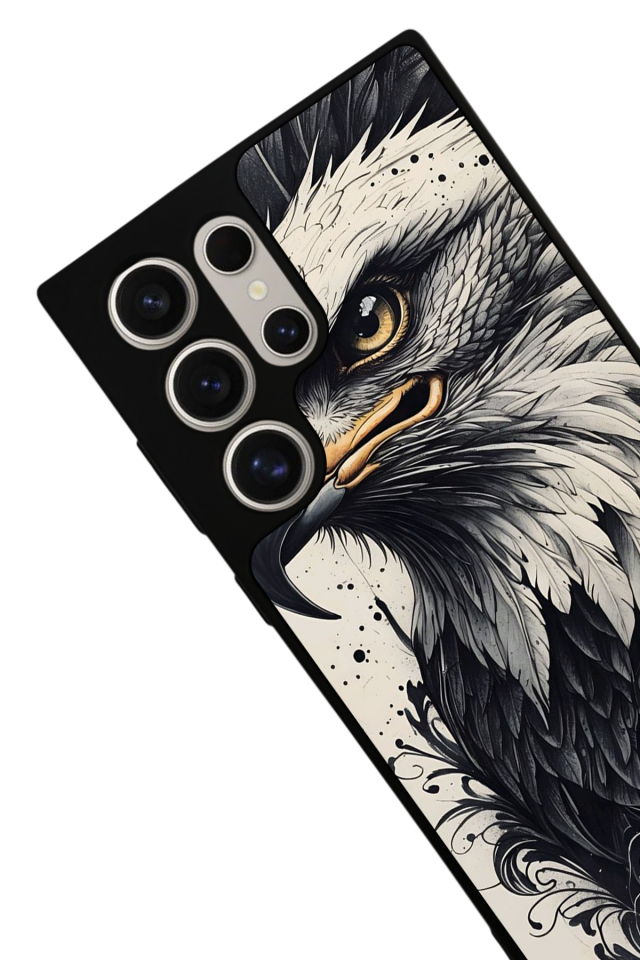 Samsung Galaxy S23 Ultra Uyumlu Besiktas Tasarımlı Glossy Premium Kılıf