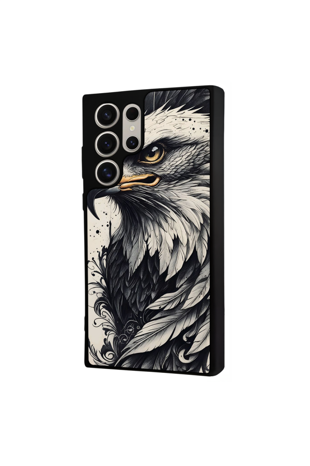 Samsung Galaxy S23 Ultra Uyumlu Besiktas Tasarımlı Glossy Premium Kılıf