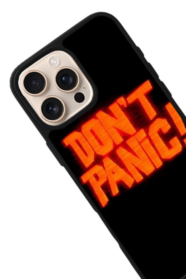 iPhone 14 Pro Uyumlu Dont Stop Tasarımlı Glossy Premium Kılıf