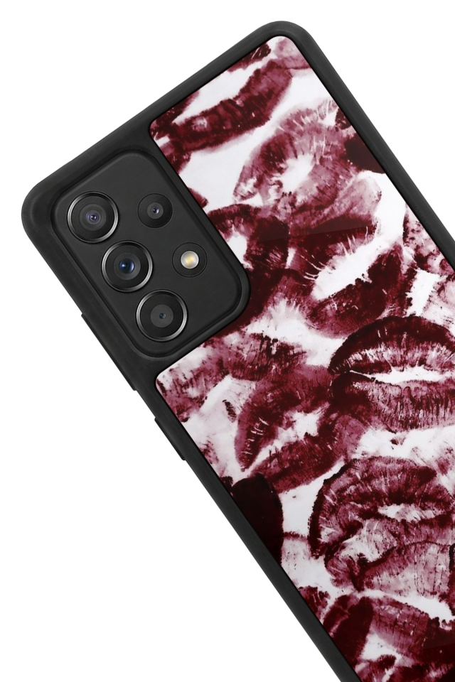 Samsung Galaxy A72 Uyumlu Dudak Tasarımlı Glossy Premium Kılıf