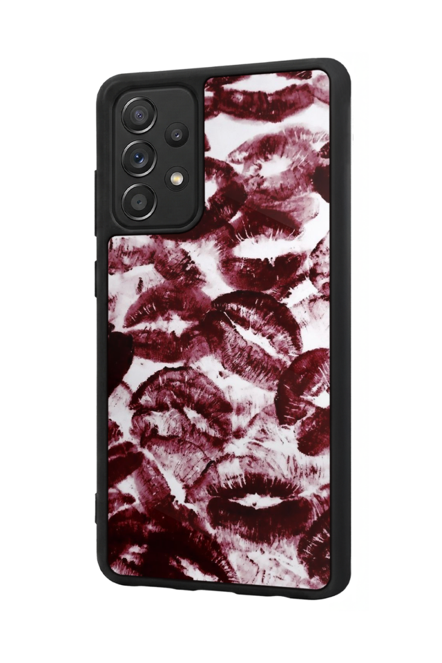 Samsung Galaxy A72 Uyumlu Dudak Tasarımlı Glossy Premium Kılıf