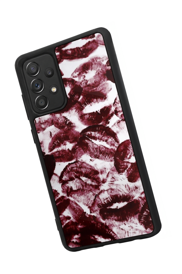Samsung Galaxy A72 Uyumlu Dudak Tasarımlı Glossy Premium Kılıf