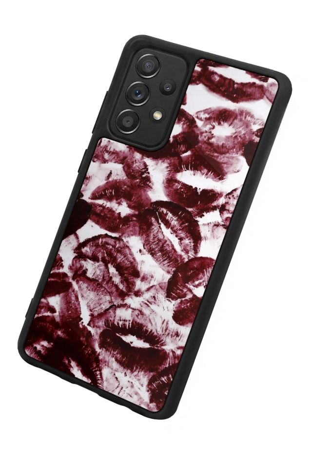 Samsung Galaxy A72 Uyumlu Dudak Tasarımlı Glossy Premium Kılıf
