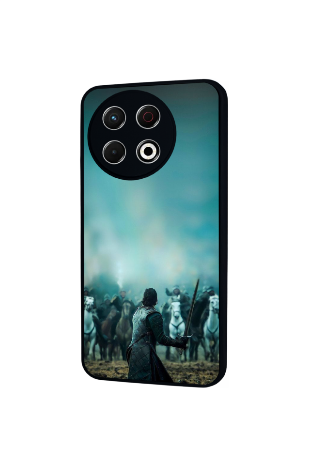 Tecno Spark 30 Pro Uyumlu GameOfThrones Tasarımlı Glossy Premium Kılıf