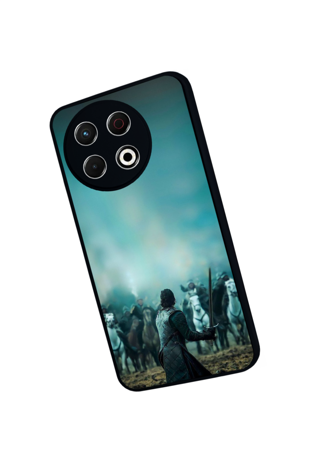 Tecno Spark 30 Pro Uyumlu GameOfThrones Tasarımlı Glossy Premium Kılıf