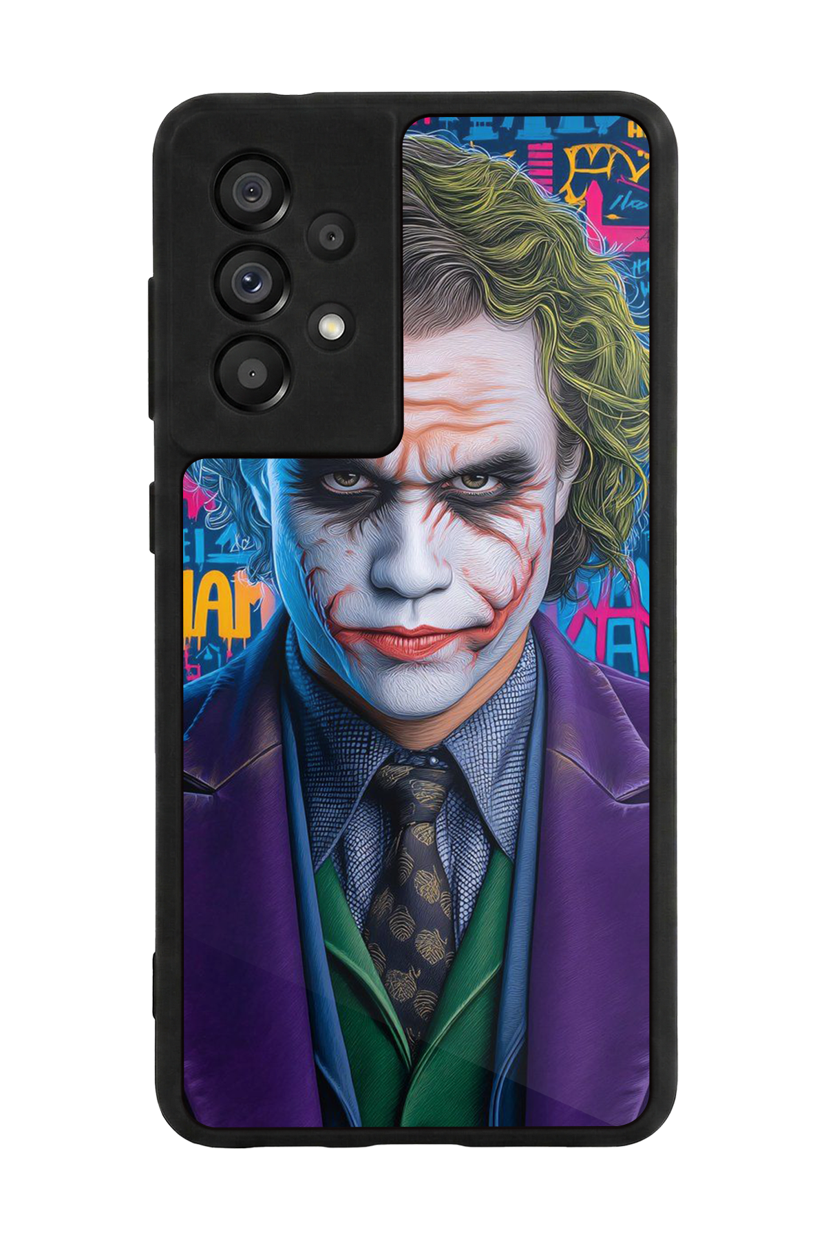 Samsung Galaxy A73 Uyumlu Joker Tasarımlı Glossy Premium Kılıf