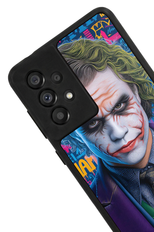 Samsung Galaxy A73 Uyumlu Joker Tasarımlı Glossy Premium Kılıf
