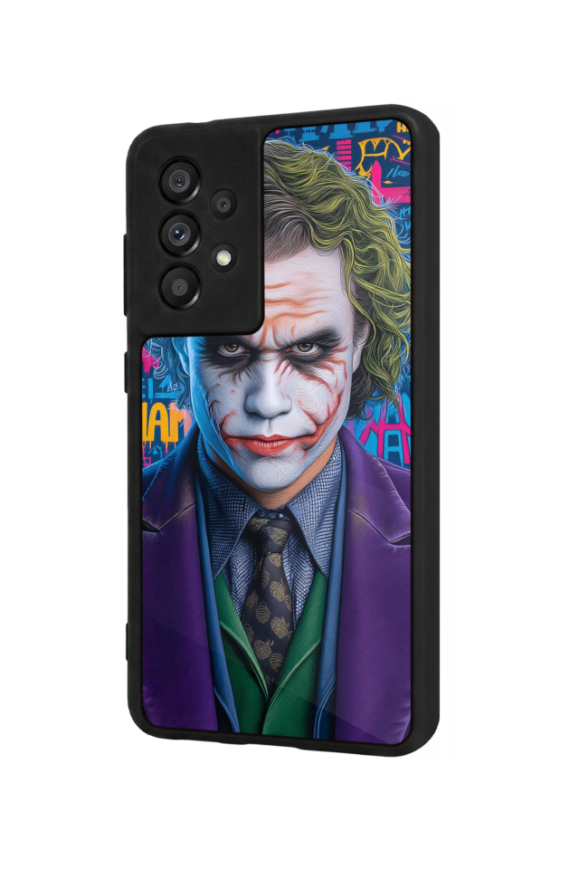 Samsung Galaxy A73 Uyumlu Joker Tasarımlı Glossy Premium Kılıf