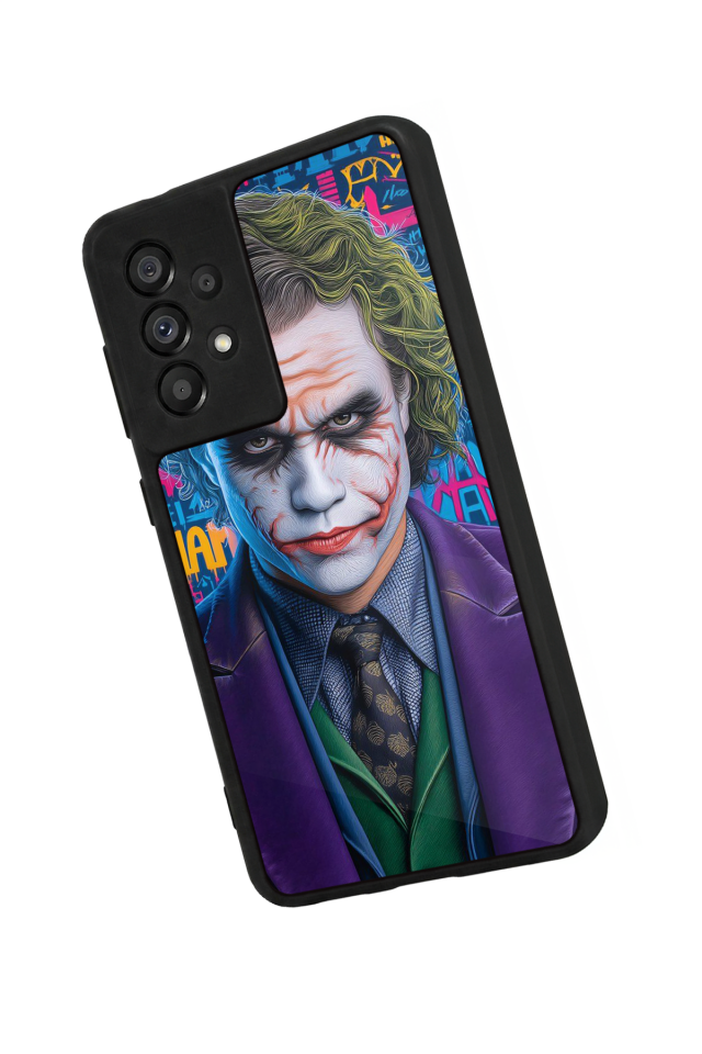 Samsung Galaxy A73 Uyumlu Joker Tasarımlı Glossy Premium Kılıf