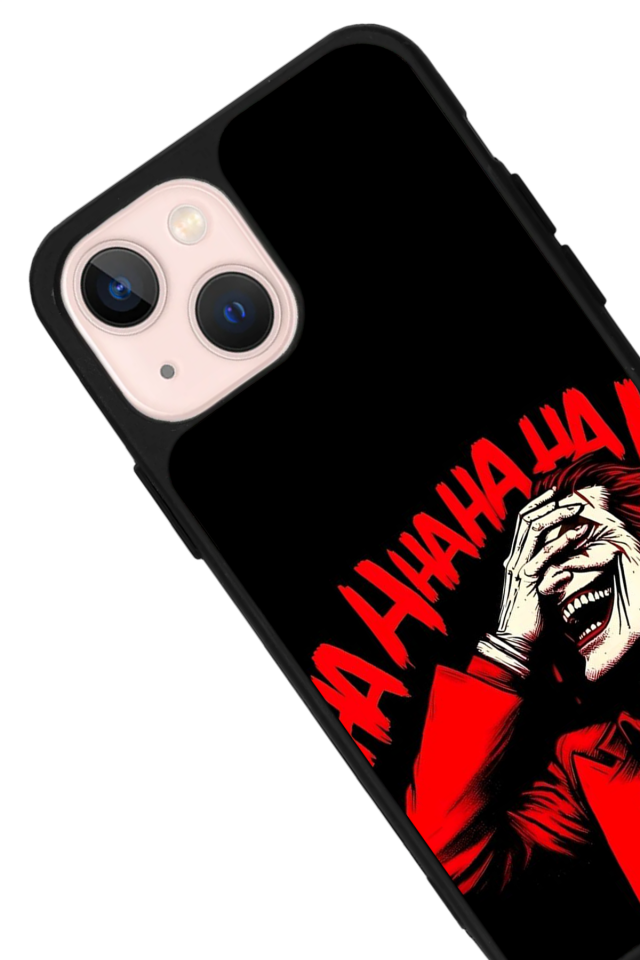 iPhone 14 Plus Uyumlu Joker Tasarımlı Glossy Premium Kılıf