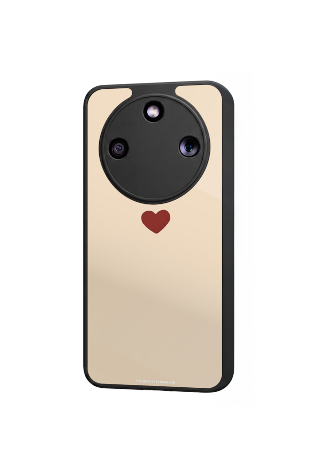 Honor Magic 8 Lite Uyumlu Kalp Love Tasarımlı Glossy Premium Kılıf
