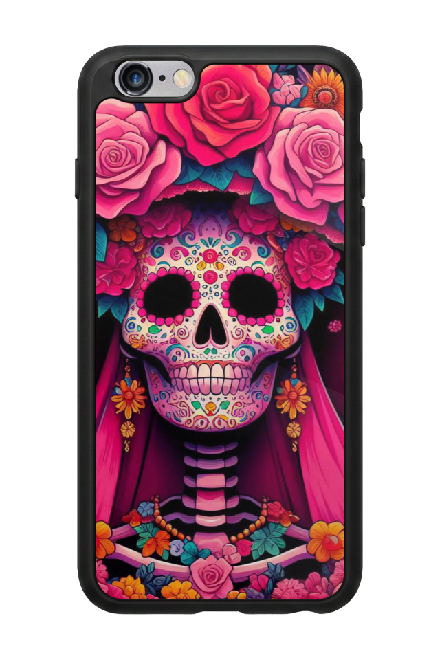 iPhone 6 Plus Uyumlu KuruKafa Tasarımlı Glossy Premium Kılıf