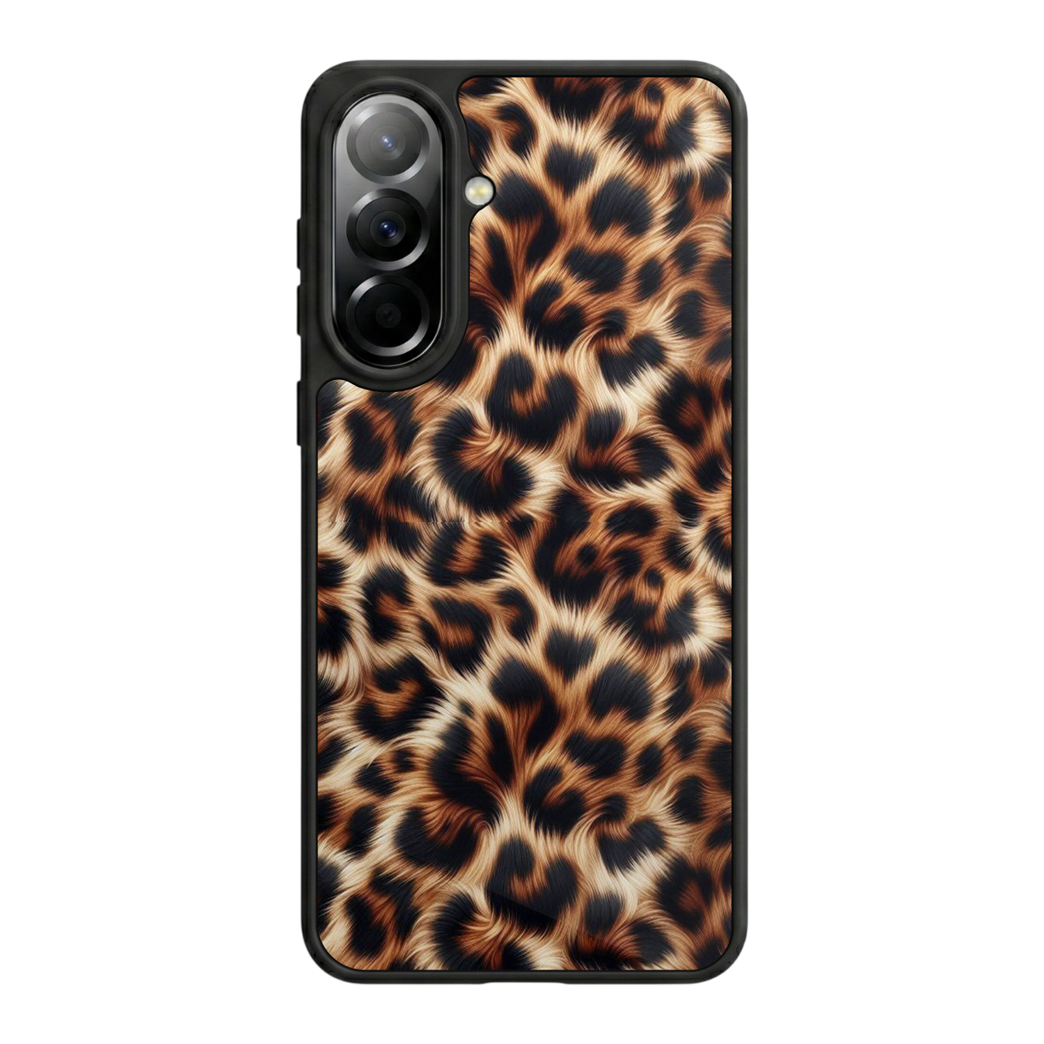 Samsung Galaxy A57 Uyumlu Leopar Tasarımlı Glossy Premium Kılıf
