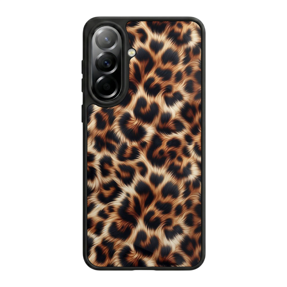 Samsung Galaxy A57 Uyumlu Leopar Tasarımlı Glossy Premium Kılıf