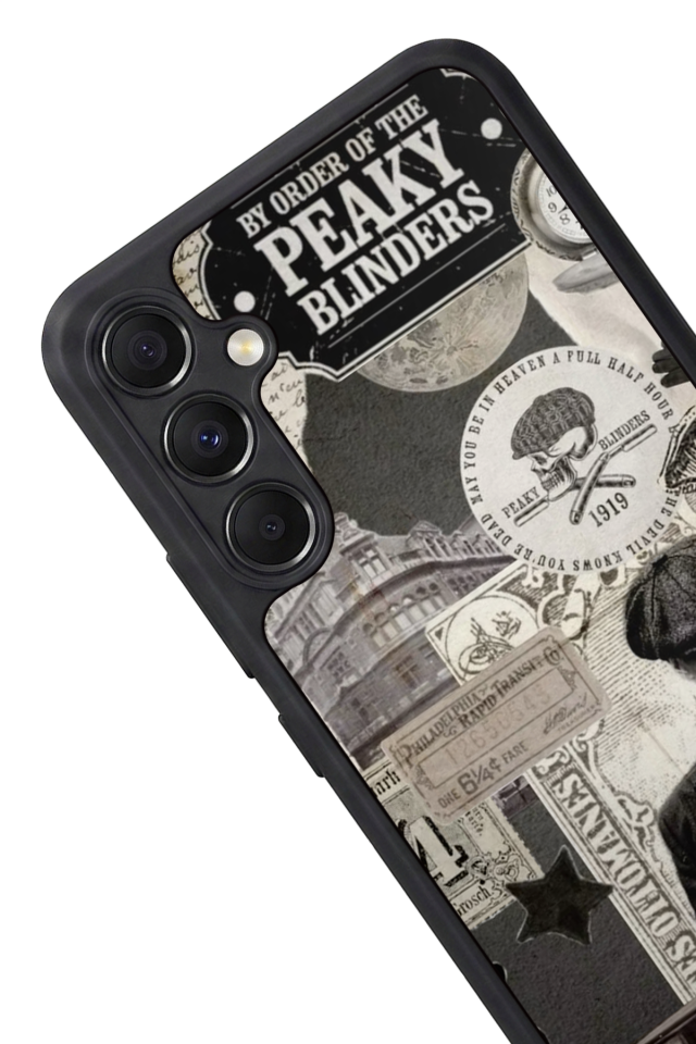 Samsung Galaxy A34 Uyumlu Peaky Blinders Tasarımlı Glossy Premium Kılıf