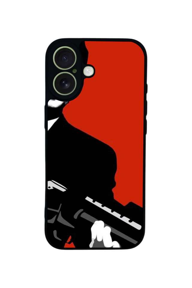 iPhone 17 Uyumlu Scarface Tasarımlı Glossy Premium Kılıf