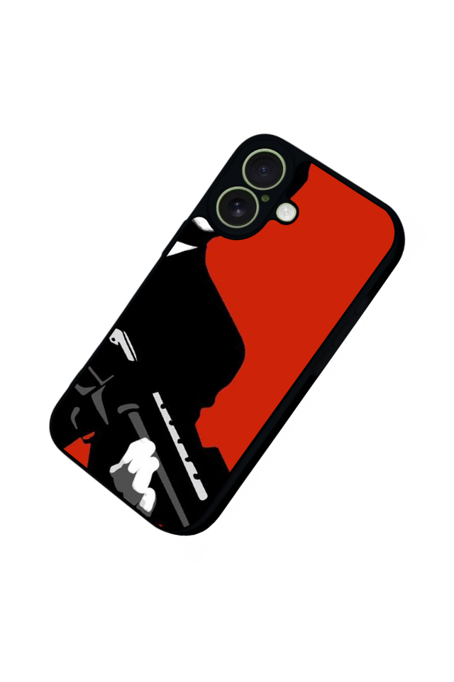 iPhone 17 Uyumlu Scarface Tasarımlı Glossy Premium Kılıf