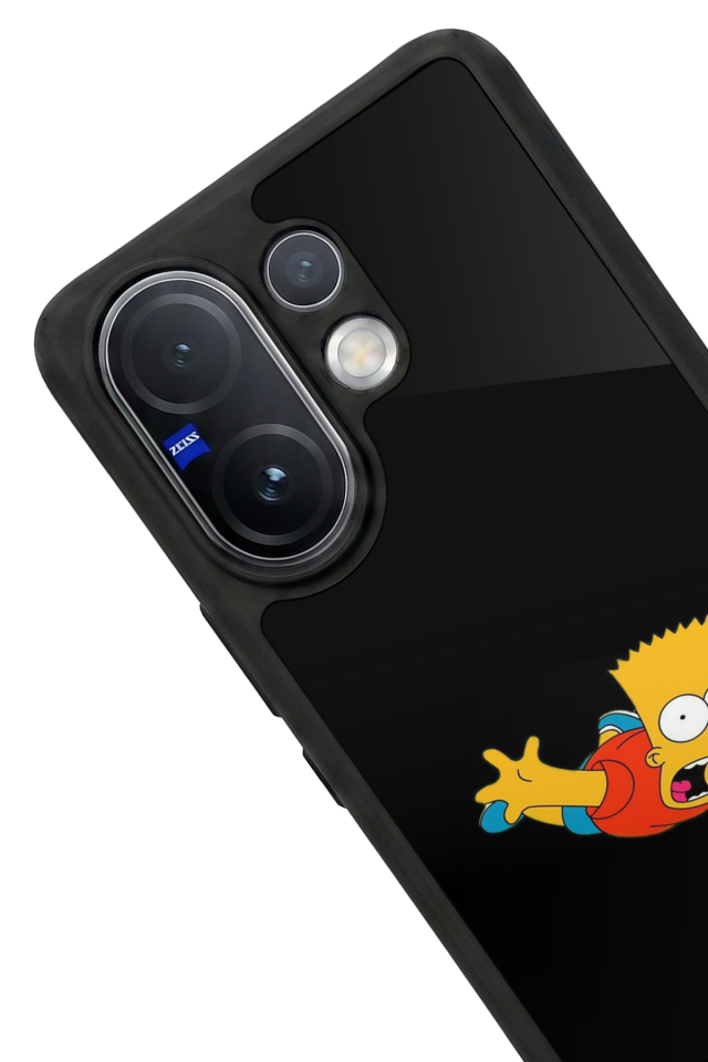 Vivo V60 Uyumlu The Simpsons Tasarımlı Glossy Premium Kılıf