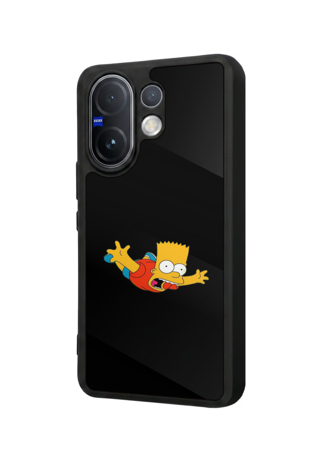 Vivo V60 Uyumlu The Simpsons Tasarımlı Glossy Premium Kılıf