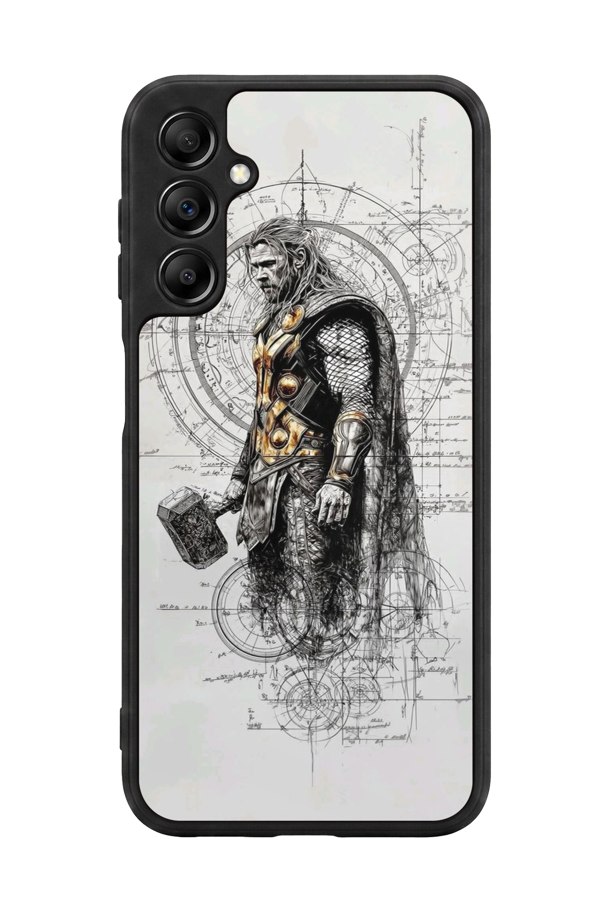 Samsung Galaxy A14 Uyumlu Thor Tasarımlı Glossy Premium Kılıf