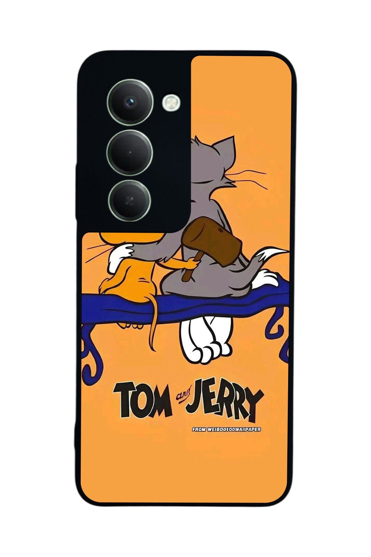 Xiaomi Redmi 15 5G Uyumlu Tom And Jerry Tasarımlı Glossy Premium Kılıf