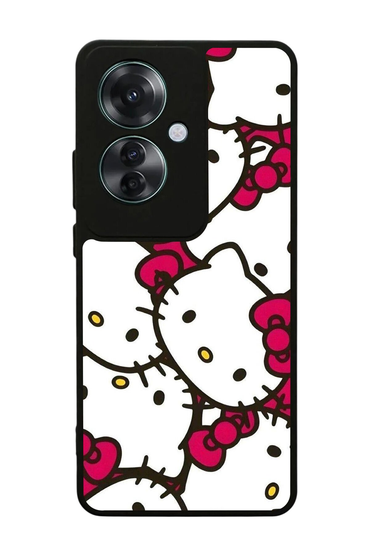 Oppo Reno 11F Uyumlu HelloKitty Tasarımlı Glossy Premium Kılıf