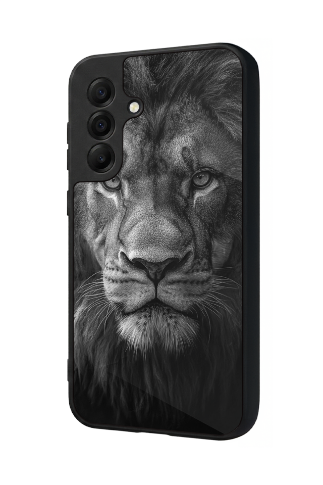 Samsung Galaxy A17 Uyumlu Aslan Tasarımlı Glossy Premium Kılıf
