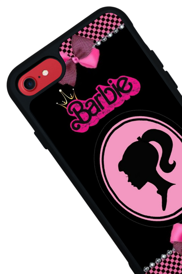 iPhone SE Uyumlu Barbie Tasarımlı Glossy Premium Kılıf