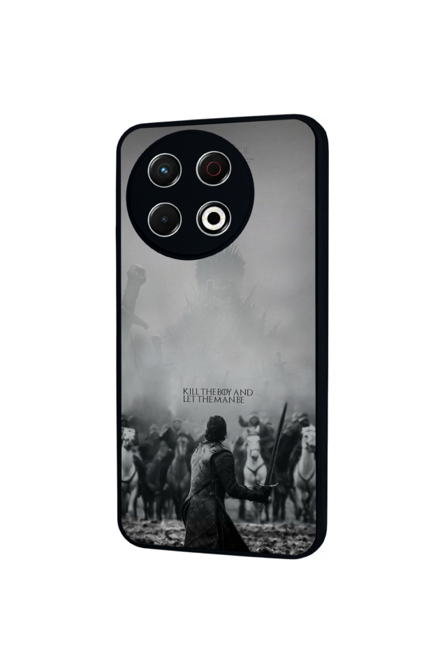 Tecno Spark 30 Pro Uyumlu GameOfThrones Tasarımlı Glossy Premium Kılıf