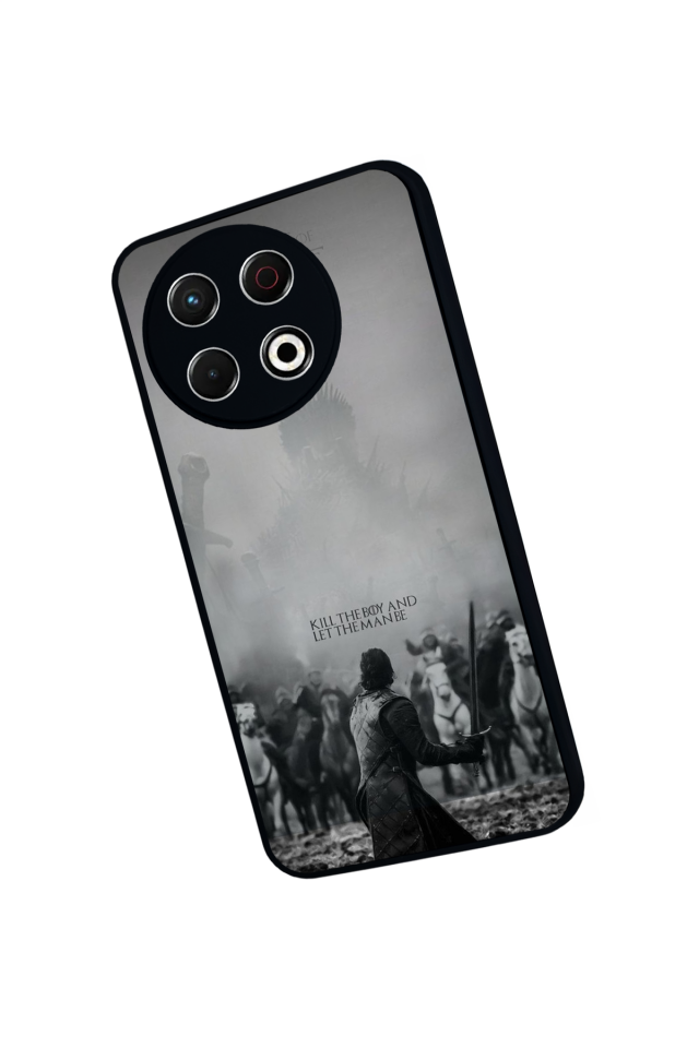 Tecno Spark 30 Pro Uyumlu GameOfThrones Tasarımlı Glossy Premium Kılıf