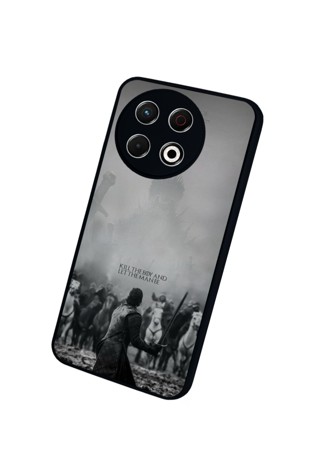 Tecno Spark 30 Pro Uyumlu GameOfThrones Tasarımlı Glossy Premium Kılıf