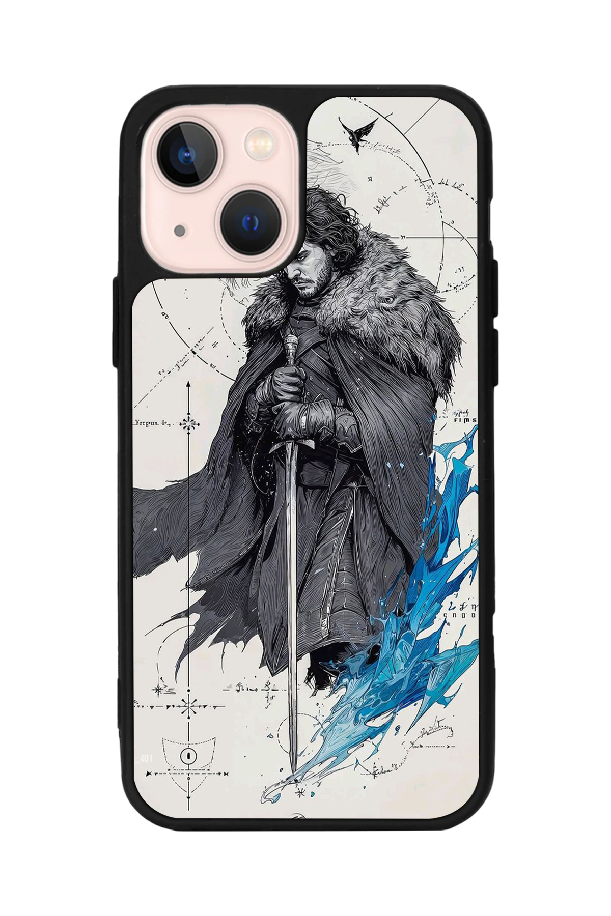 iPhone 15 Plus Uyumlu GameOfThrones Tasarımlı Glossy Premium Kılıf