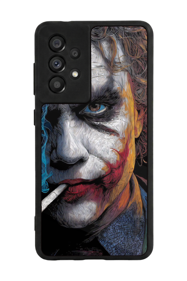 Samsung Galaxy A73 Uyumlu Joker Tasarımlı Glossy Premium Kılıf