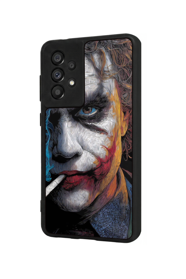 Samsung Galaxy A73 Uyumlu Joker Tasarımlı Glossy Premium Kılıf