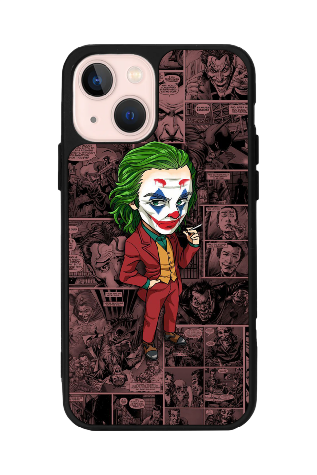 iPhone 14 Plus Uyumlu Joker Tasarımlı Glossy Premium Kılıf