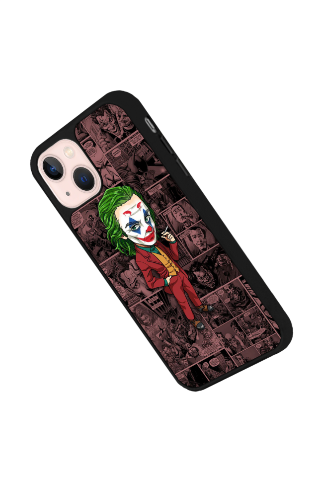 iPhone 14 Plus Uyumlu Joker Tasarımlı Glossy Premium Kılıf