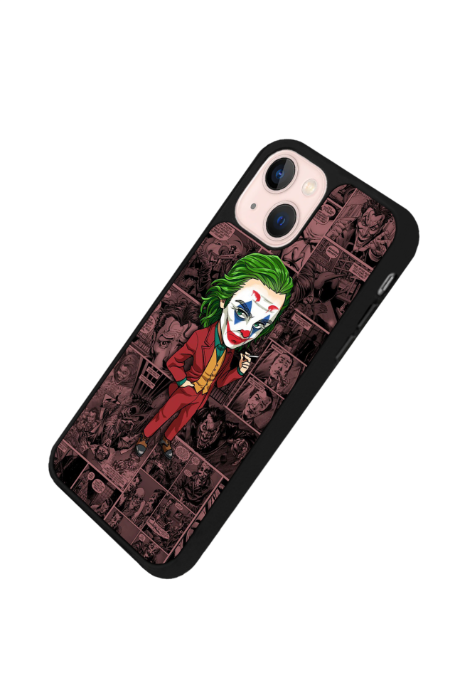 iPhone 14 Plus Uyumlu Joker Tasarımlı Glossy Premium Kılıf