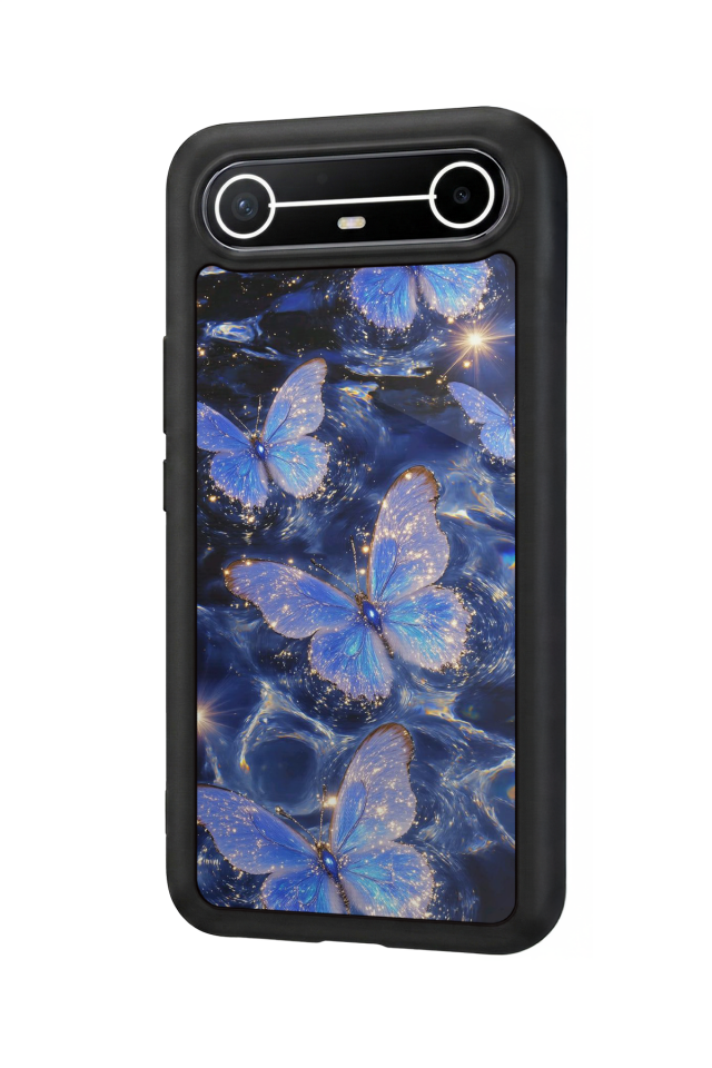 Tecno Spark Slim 5G Uyumlu Kelebek Tasarımlı Glossy Premium Kılıf
