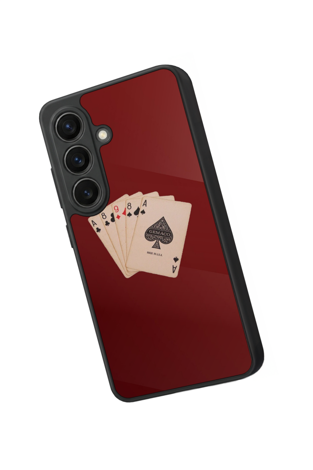 Samsung Galaxy S26 Uyumlu Kirmizi Tasarımlı Glossy Premium Kılıf