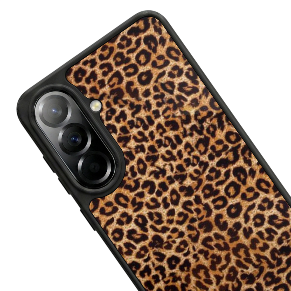 Samsung Galaxy A57 Uyumlu Leopar Tasarımlı Glossy Premium Kılıf