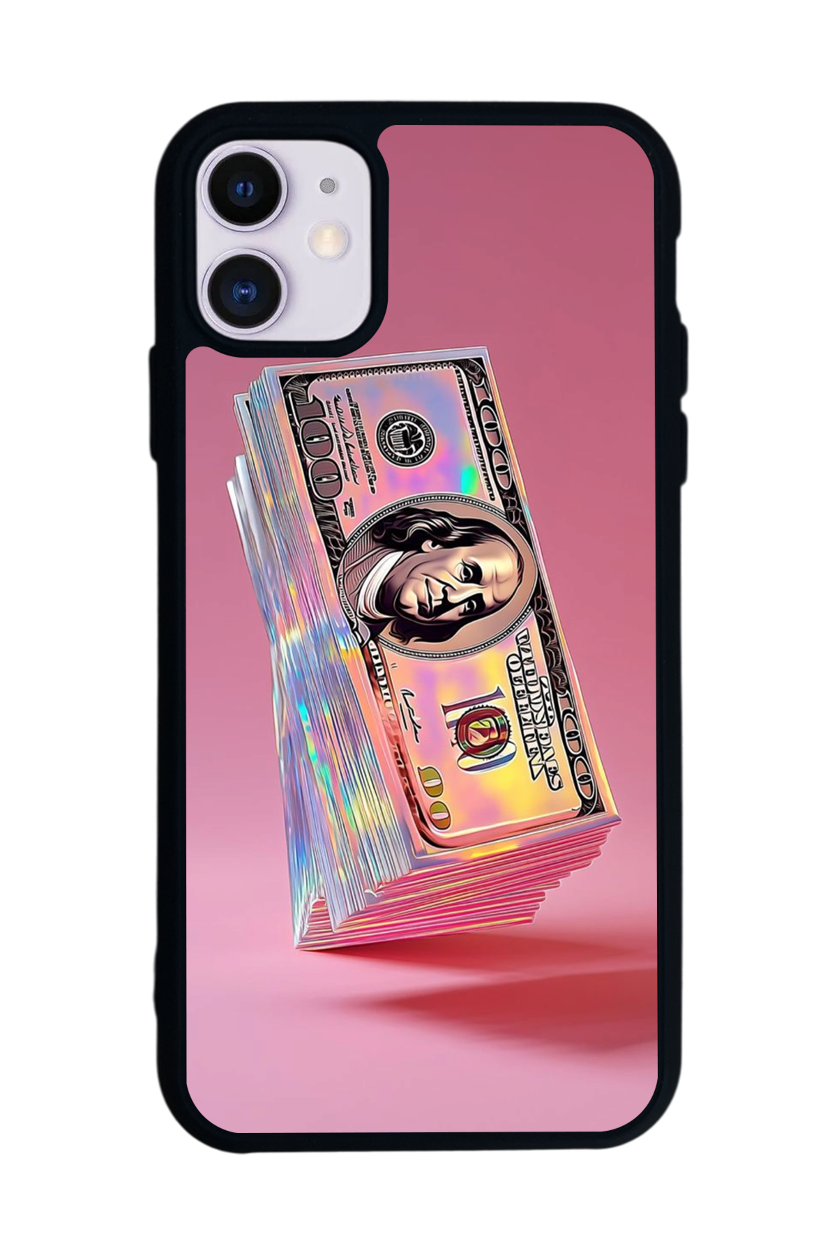iPhone 11 Uyumlu Money Para Tasarımlı Glossy Premium Kılıf